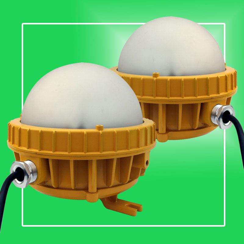 BPC8766防爆平台灯50W发电站石化走廊LED防爆吸顶灯60W护栏灯