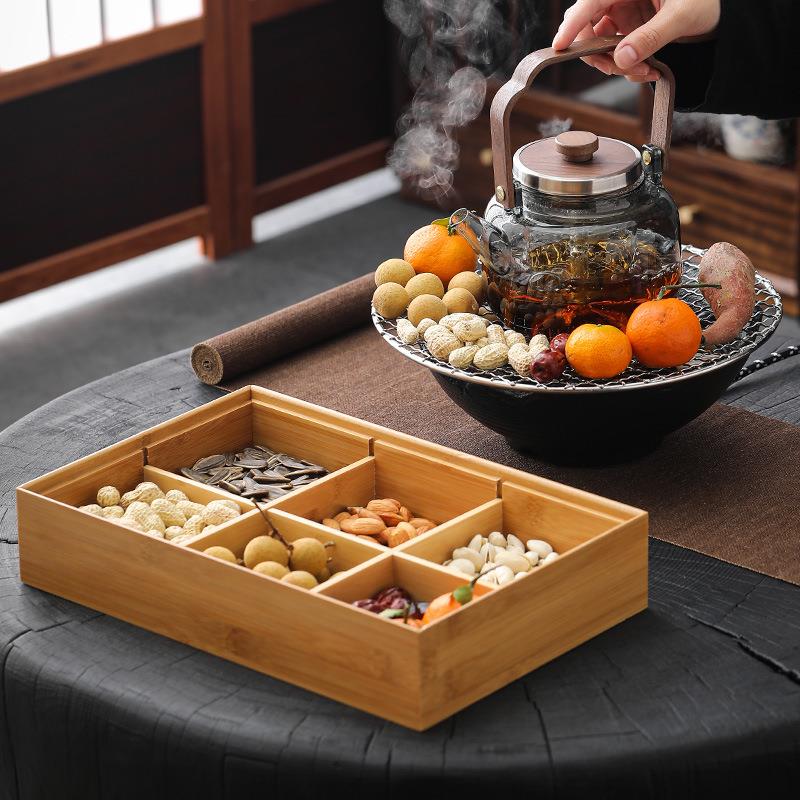 围炉煮茶全套烤茶工具中式电陶炉室内家用茶壶煮茶器煮茶炉套装