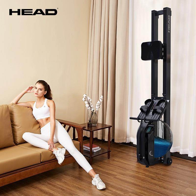 海德（HEAD)水阻家用划船机商用健身器材一体免安装WR720/钢铁