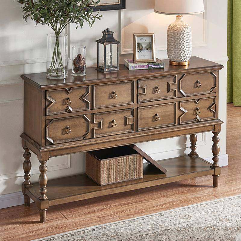 美式乡村实木入户玄关柜餐边柜沙发背几法式复古玄关桌墙边桌,金属材料及制品,金属加工件/五金加工件,淘宝优惠券,粉丝福利购,淘宝优惠卷