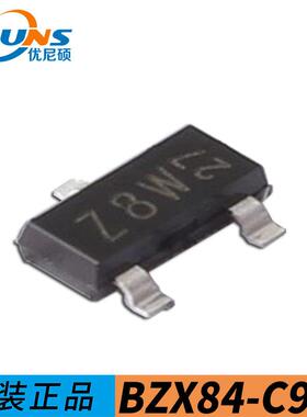 BZX84-C9V1,235SOT-23稳压二极管电压调节二极管9.1V
