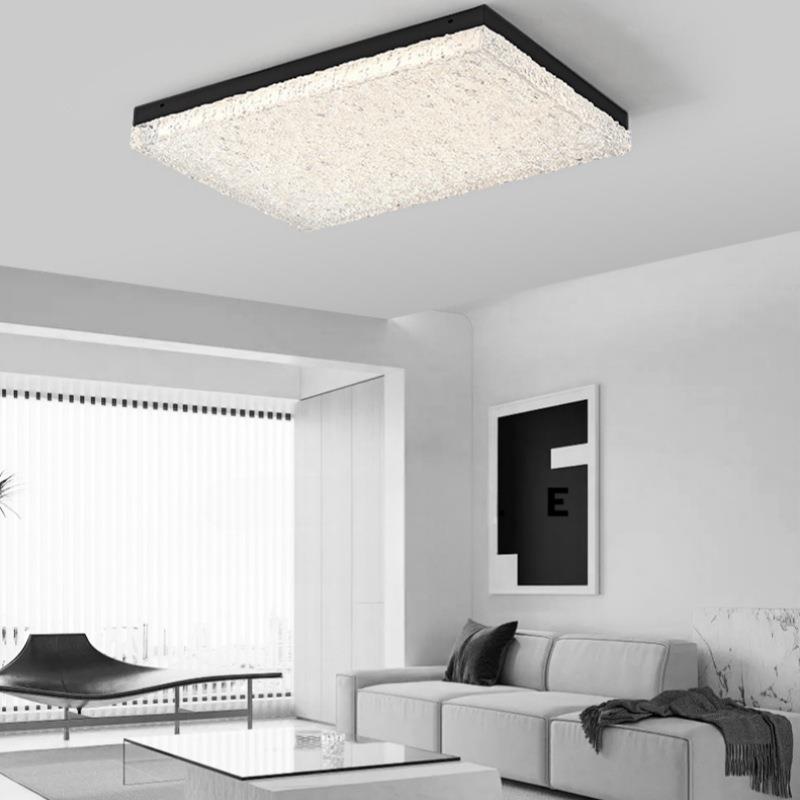 全光谱护眼客厅灯长方形超亮高级感大气设计师意式极简大厅卧室灯