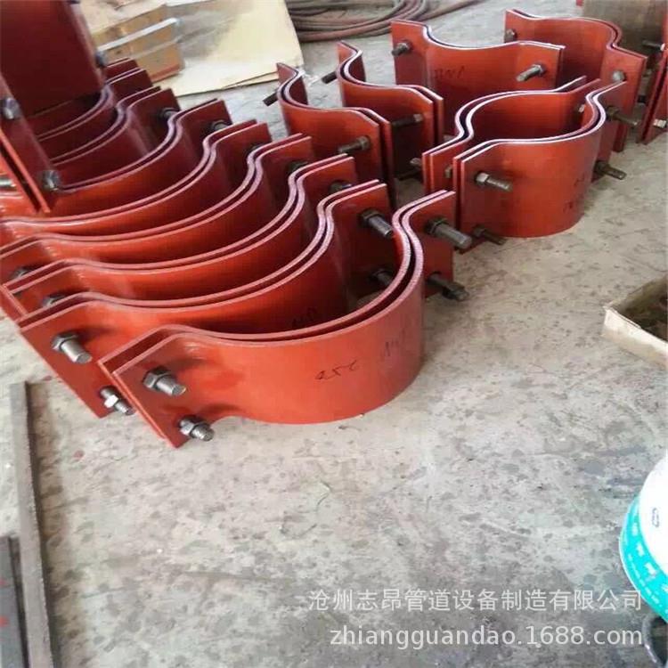 制作A13双螺栓管夹A17三螺栓管夹四螺栓管夹