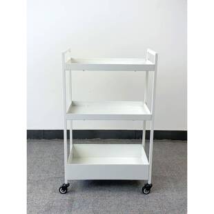 小推车置物架落地多层滑轮收纳架宜搁物家花架/加厚款净重6.9新品