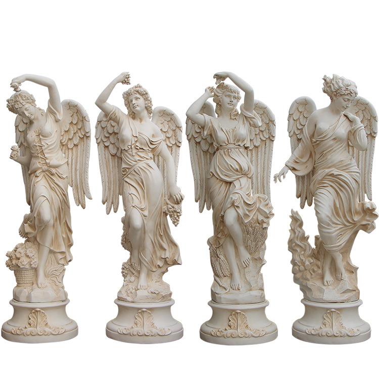 大型落地玻璃钢人物雕塑像庭院花园装饰摆件女神天使客厅艺术品