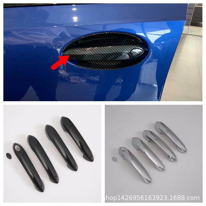 适用22宝马X5拉手改装19新款X5外拉手片20宝马3系门把手盖装饰M