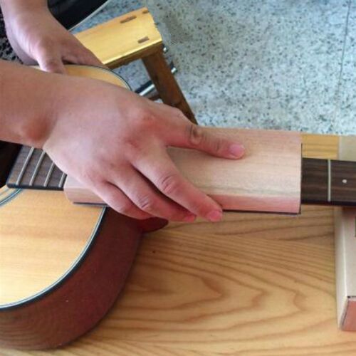 极速3 X Wooden Radius Sanding Block For Guitar Fretboard Fre