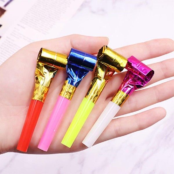 100PCS Party Blower Funny Musical Blowouts Party Horn