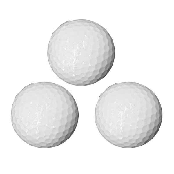 3 Pcs Golf PU 4-Layer Ball Golf Game Ball 332 Bee Hole High