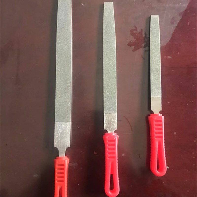 新品。金刚石锉刀 大板锉刀 平板 锉刀硬Z质合金锉刀