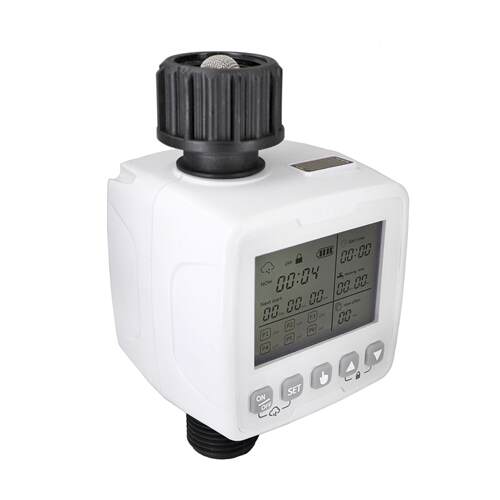 欧美户外园林全自动浇花器浇水定时器智能灌溉控制器带雨水感应