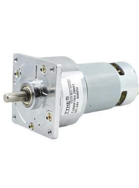 TJZ60FT直流减速电机微型永磁齿轮马达24V60mm厂家游戏机电机