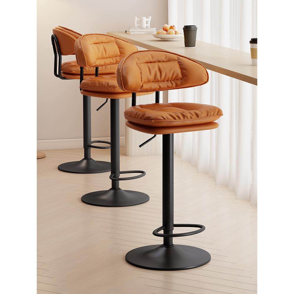 吧台椅家用高脚凳轻奢酒吧椅升降旋转高椅子收银前台靠背吧台凳子,商业/办公家具,酒吧桌,淘宝优惠券,粉丝福利购,淘宝优惠卷