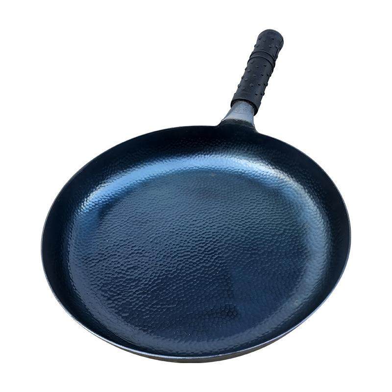 章丘手打老式铁锅鱼鳞平底煎锅不粘锅无涂层家用煎蛋烙饼牛排煎锅,厨房/烹饪用具,煎锅/平底锅,淘宝优惠券,粉丝福利购,淘宝优惠卷
