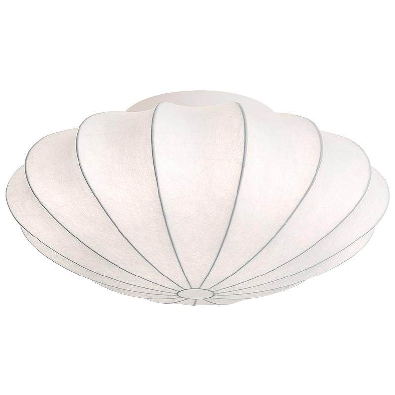 蚕丝吸奶油风法式复古客厅室卧灯侘寂风中古顶CAF书房圆形灯艺术