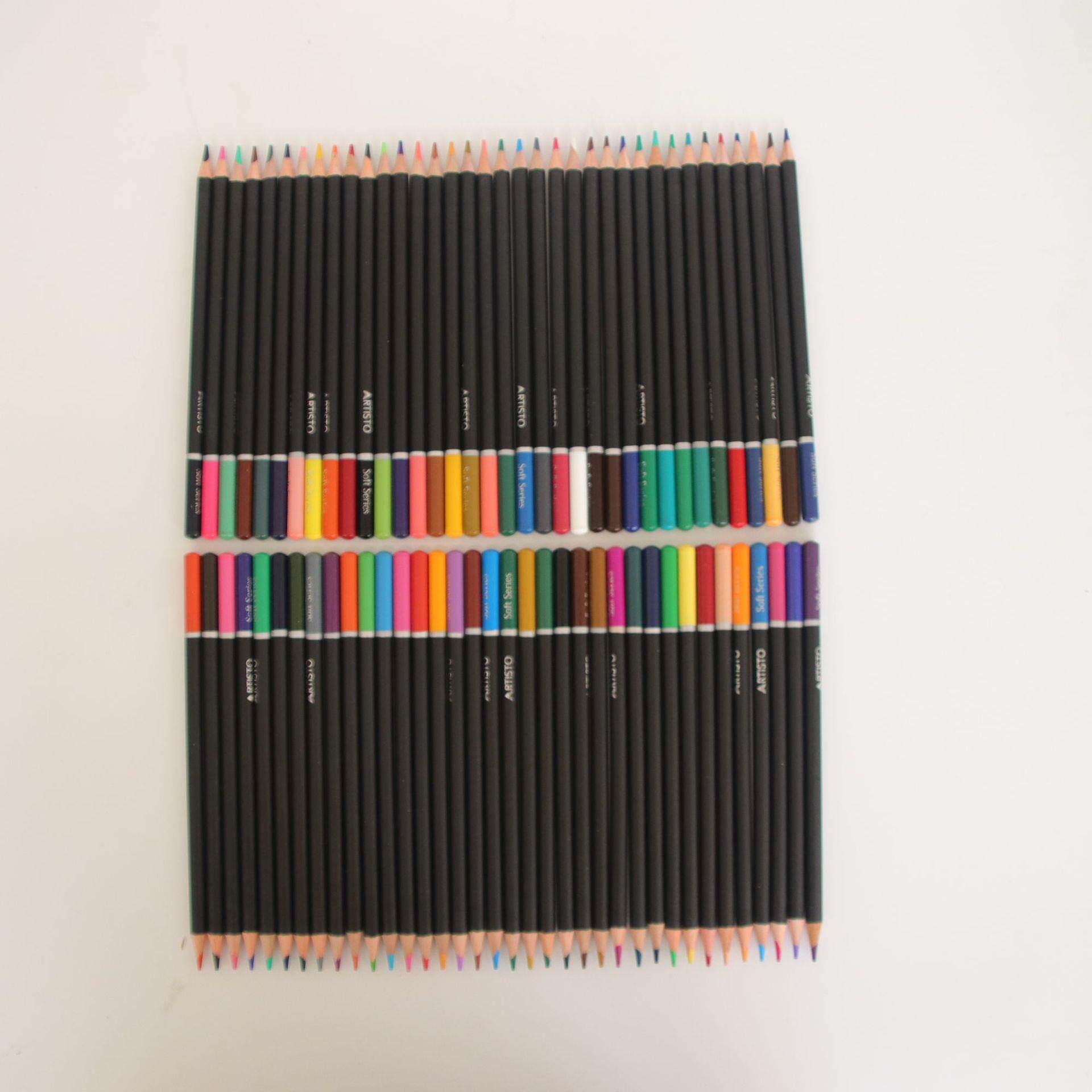 厂家直销72色彩色铅笔油性彩铅套装专美术绘画用品画笔厂家 - 岁月静好静2出品