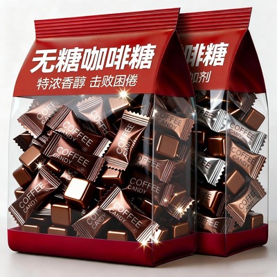 原装进口无糖0脂咖啡糖咖啡豆