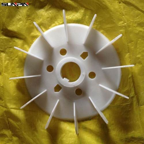 电机风叶Y315-4白色160KW散热叶轴孔90mm三相电机配件多型号