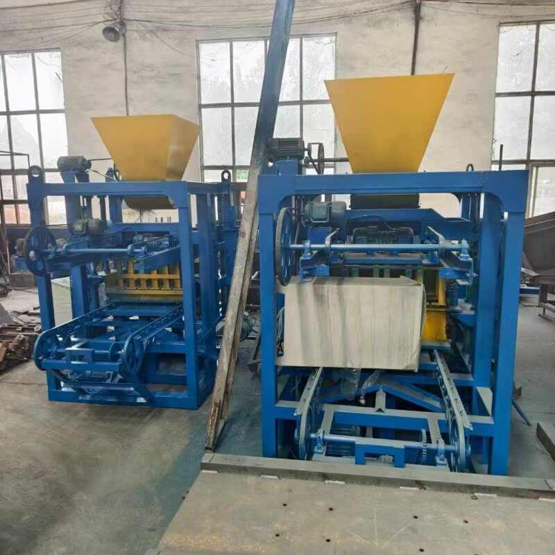出口小型免烧水泥空心制砖机生产线花砖路沿石制砖机设备