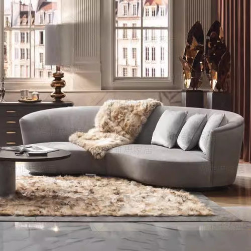 现代简约设计师异形等候区沙发