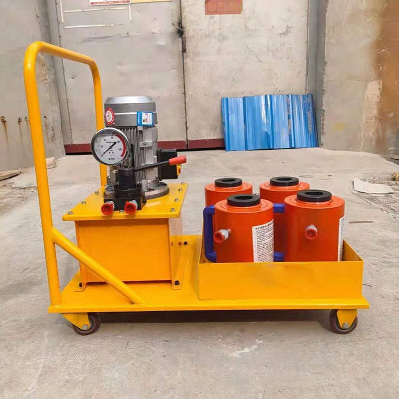 液压板换夹紧器拆装工具电动手动双向作用扳手一拖四换热器紧板器