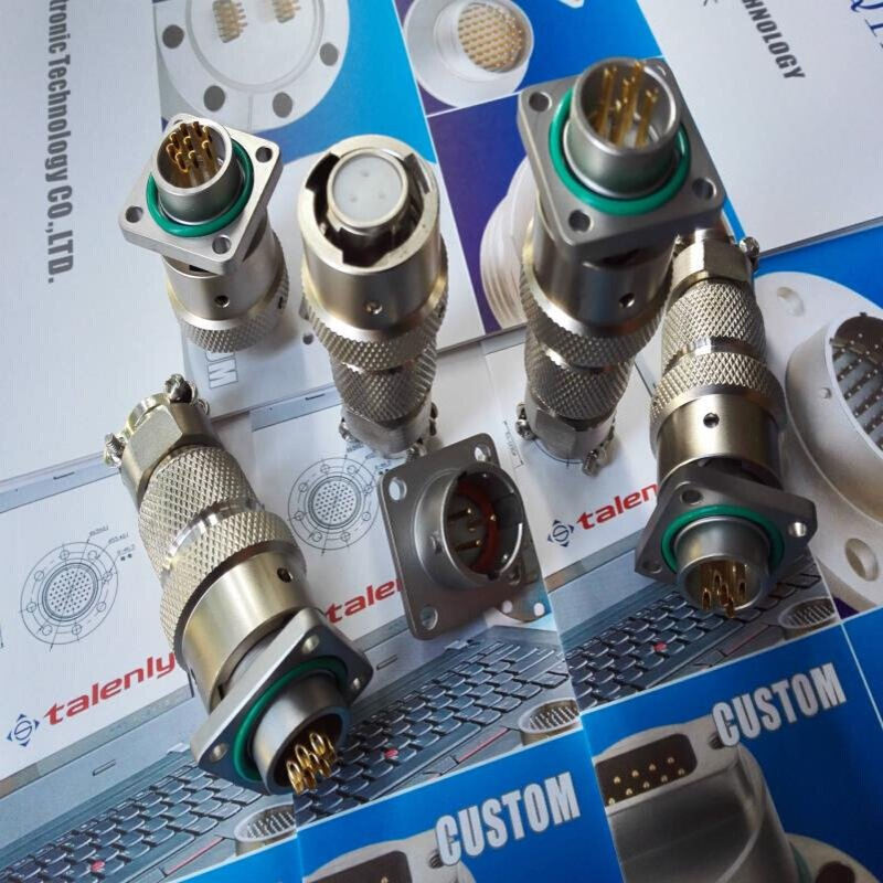 玻璃烧结 气密封IP68不锈钢真空航插连接器  天鹭莱YBB型真空航插