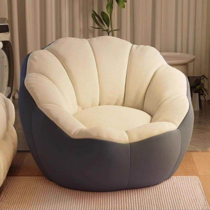 懒人沙发单人阳台卧室房间小沙发榻榻米豆袋小型窝窝椅床边靠背椅