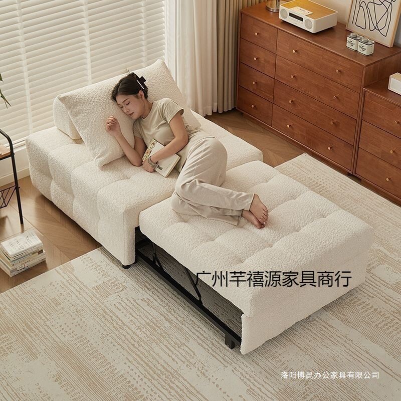 小户型单双人折叠二合一沙发床
