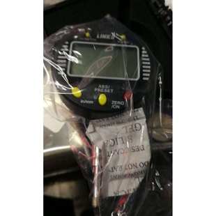 LINKS哈量數顯百分表數顯千分表七鍵數顯百分表0 0.01MM 12.7