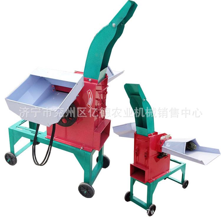 羊牛鸡饲料粉碎机干湿两用铡草柔丝机土豆玉米粉碎机多功能铡草机