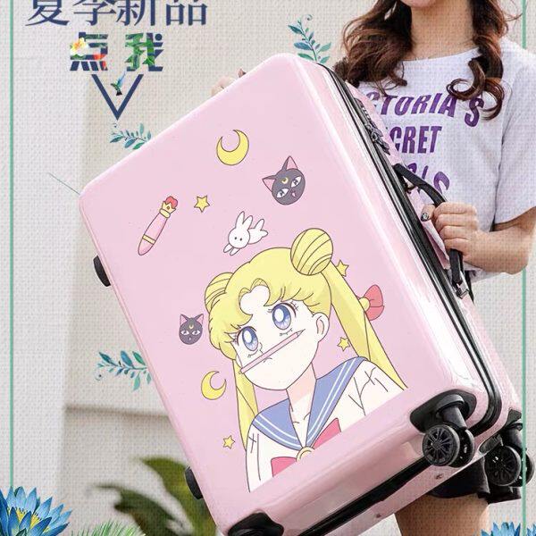 行李箱ins网红女20寸拉杆箱24可爱旅行箱韩版学生小型密码皮箱子