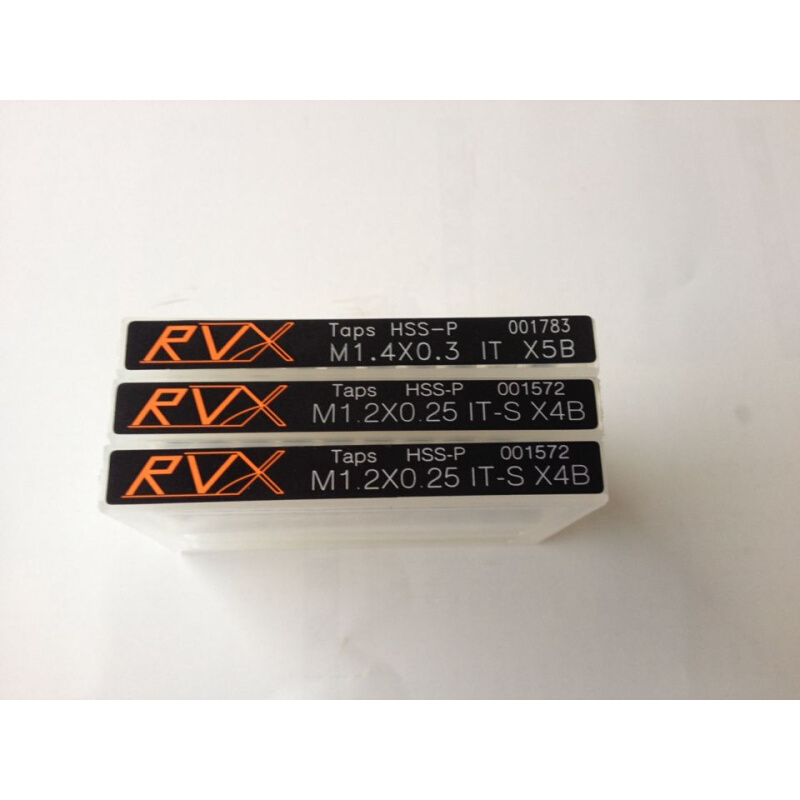 。上海RVX钛合金手机螺母专用挤压丝攻M1.0 M1.2 M1.4 M1.6 M1.7