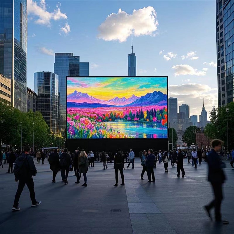 全彩led屏幕显示屏高清室内室外p2p3p4p1.86无缝电子广告大屏定制