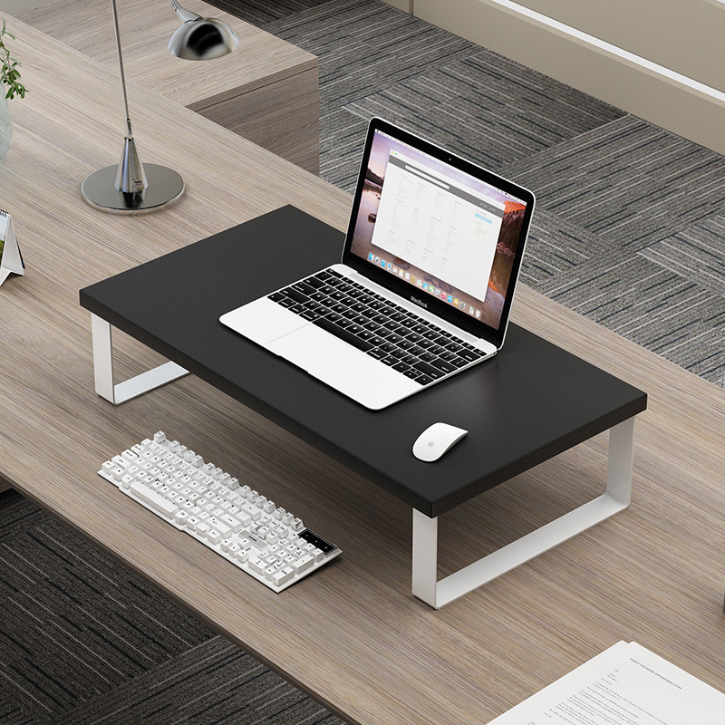 笔记本电脑支架办公室桌面显示器屏底座增垫抬高键盘收纳置物架子