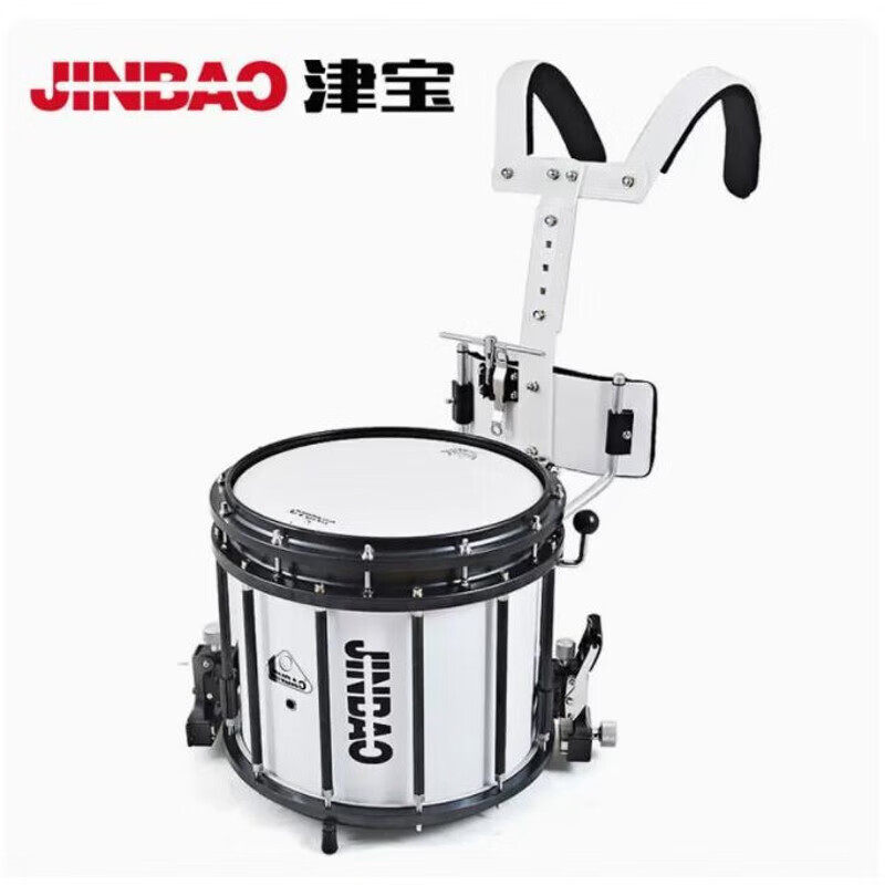 津宝 JBMPZ-1412专业进行小军鼓带背架行进鼓乐器鼓号队套装