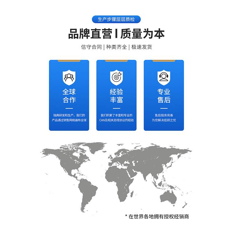 Kvaser/克萨单通道专业高速 U100P 支持CAN FD 信号采集器