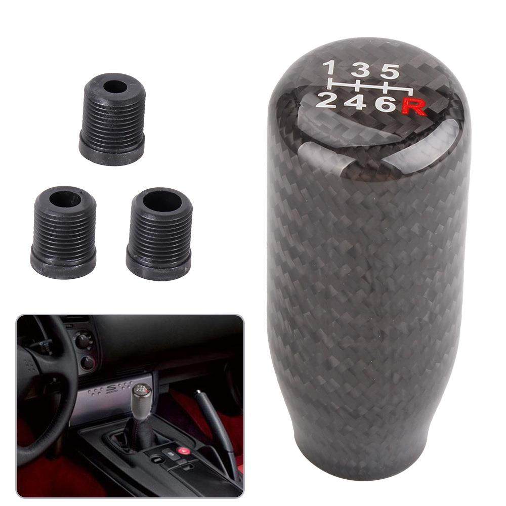 汽车改装配件碳纤维排挡头5速6速换挡变速手柄波棍头档把头