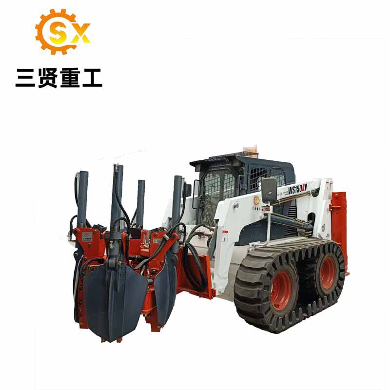 铲刀式移树机80全液压树木移植机大土球挖树机器三贤重工厂家