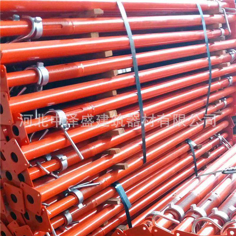 钢支撑长期供应可调节喷塑钢支撑伸缩镀锌杯式钢支撑支柱