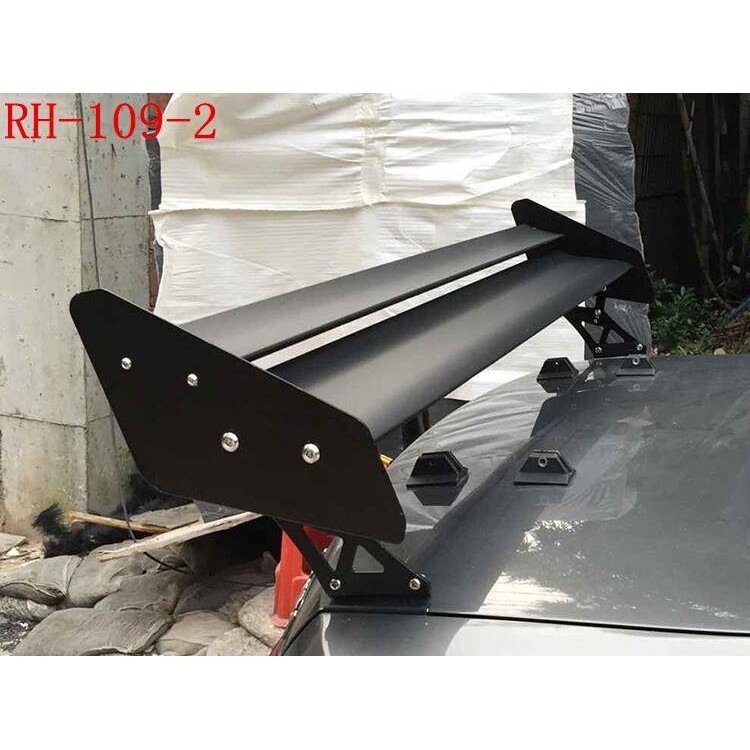 汽车尾翼改装通用双层三厢两厢免打孔打孔朗逸尾翼铝合金夹式改装