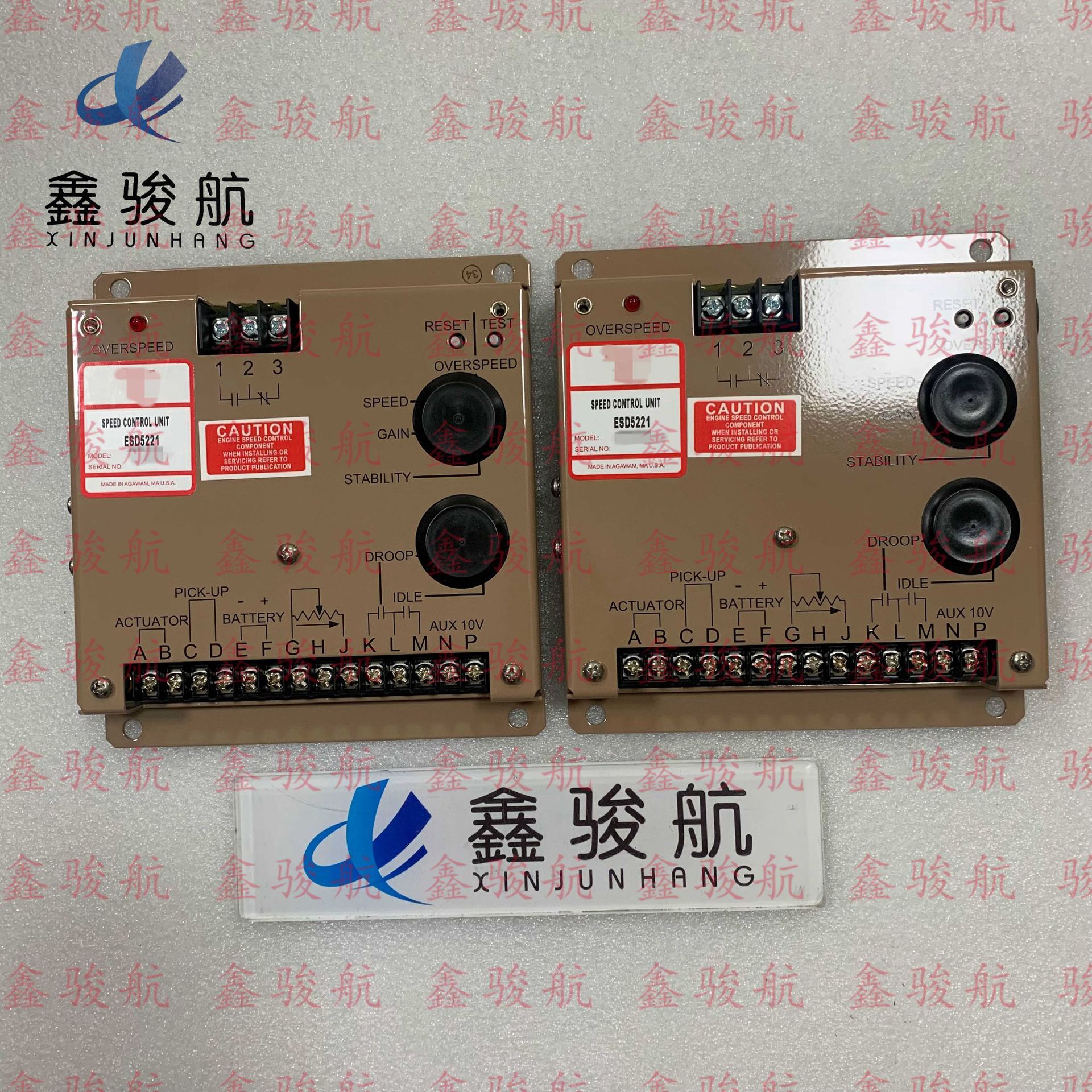 ESD5221调压板用于柴油机组模拟调速器发动机配件ESD5221调速板