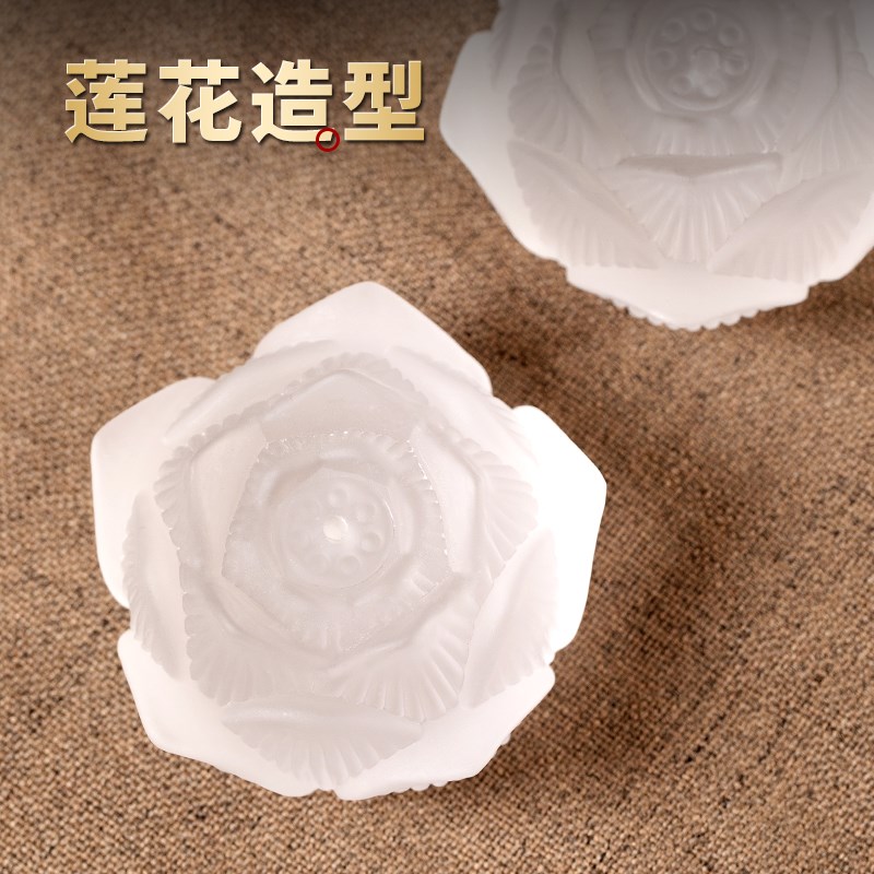 速发琉璃莲花线香炉家用室内檀香炉沉香炉禅意日式插香座创意礼品