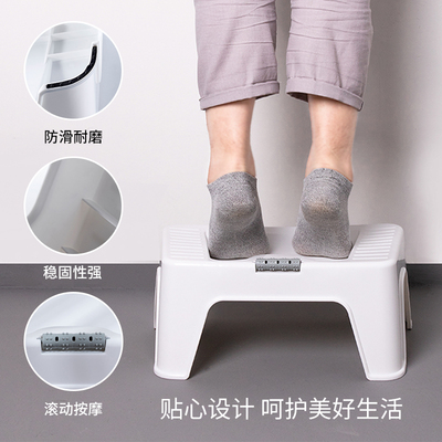 速发办公室脚踏凳垫脚凳子神器创意书桌家用沙发脚蹬放腿脚凳踩搁