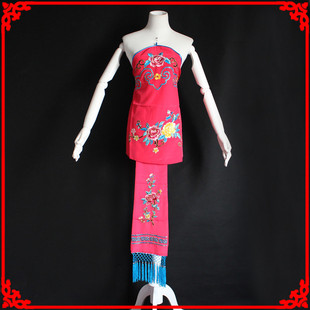 速发戏四服装配件 旦角服装  姐丫环服装小肚兜 丫鬟饭单剧喜带