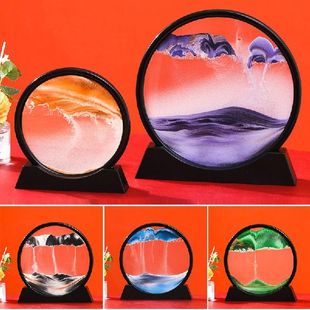 Art Sand Sale Glass Round 网红Hot inc Moving Picture