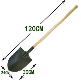 户外小铲子铁锹大铁锹铲尖锹工兵铲铁镐木柄铁镐