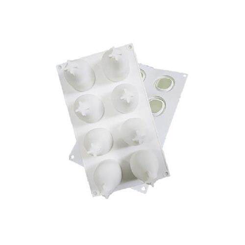 极速Nonstick Cupcake Mold 8-Grids Pear Shape Mousse Cake Bak