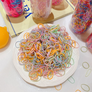 band black bands time rope hair rubber elastic One high