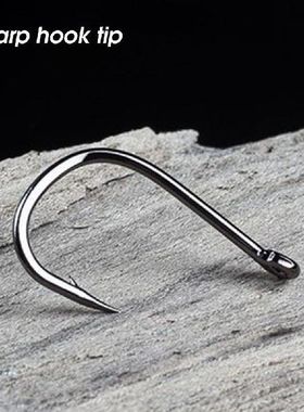 1000Pcs Fishing J Hook Different Specifications Long