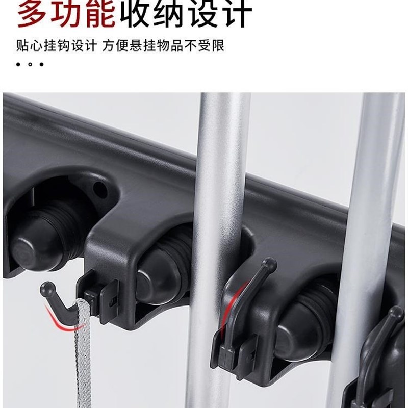 不锈钢G可移动拖把水池落地式拖布墩布扫把置物架公共学校工厂专